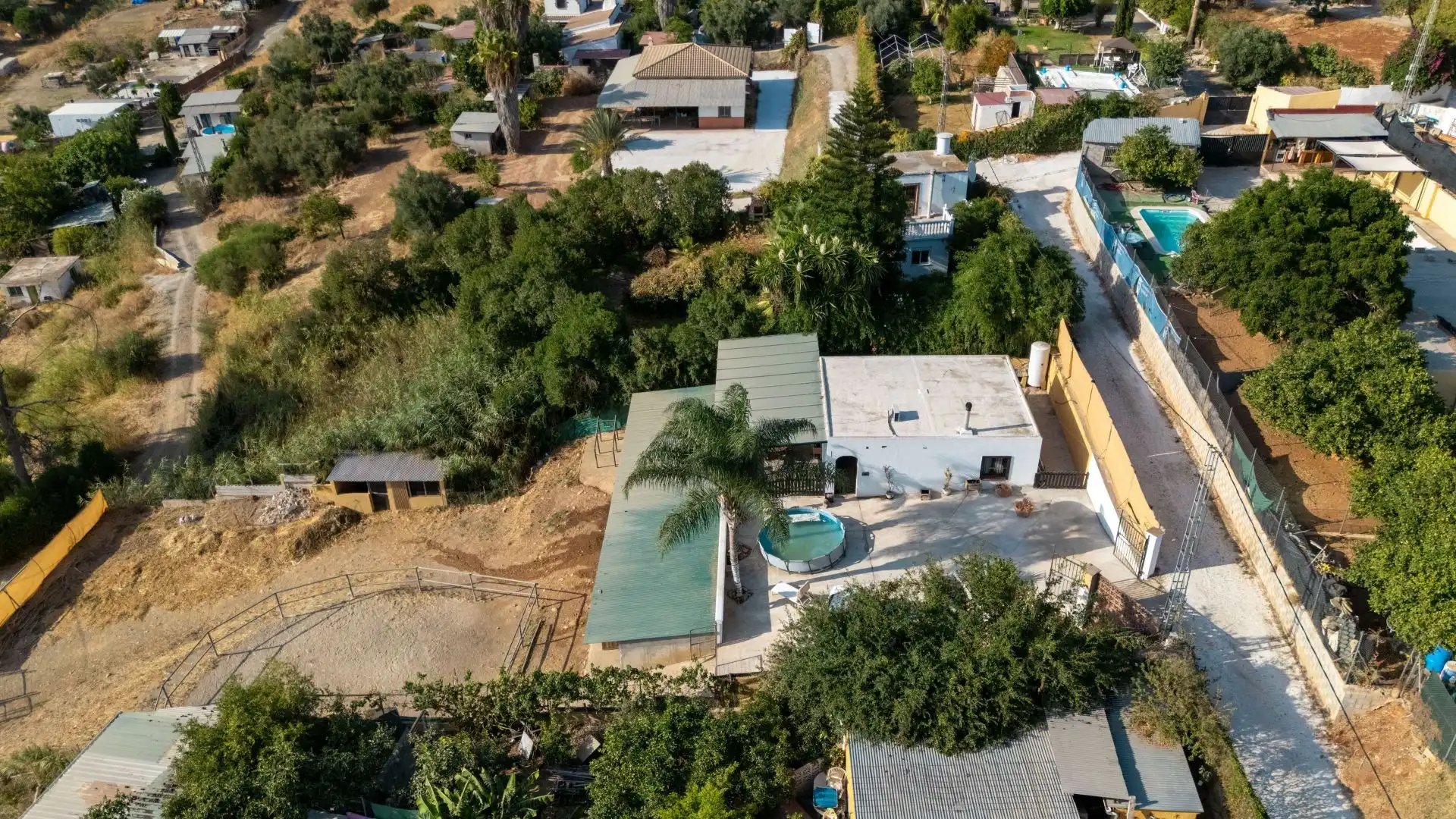 Vista exterior de Finca rústica en venta en Cártama con Aire acondicionado y Trastero