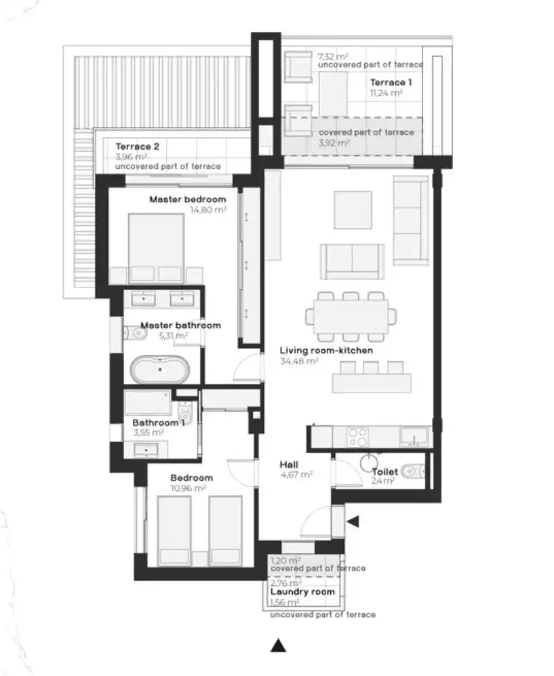 Apartment with pool for sale in Playa Bahía Dorada, imagen 18