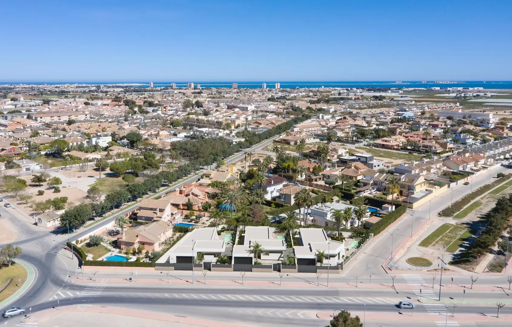 Vista exterior de Casa o chalet en venta en San Javier con Aire acondicionado, Calefacción y Jardín privado