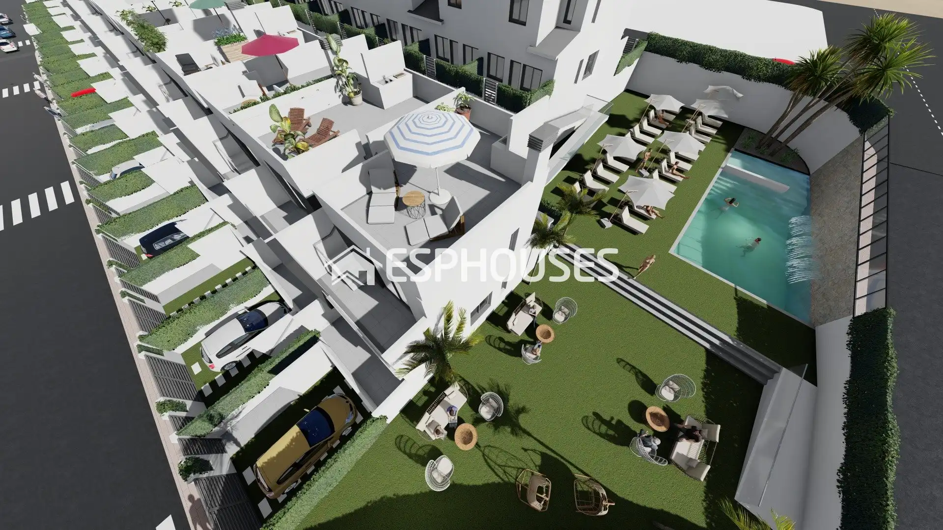 Casa bifamiliare con terrazza in vendita a Cox, imagen 25