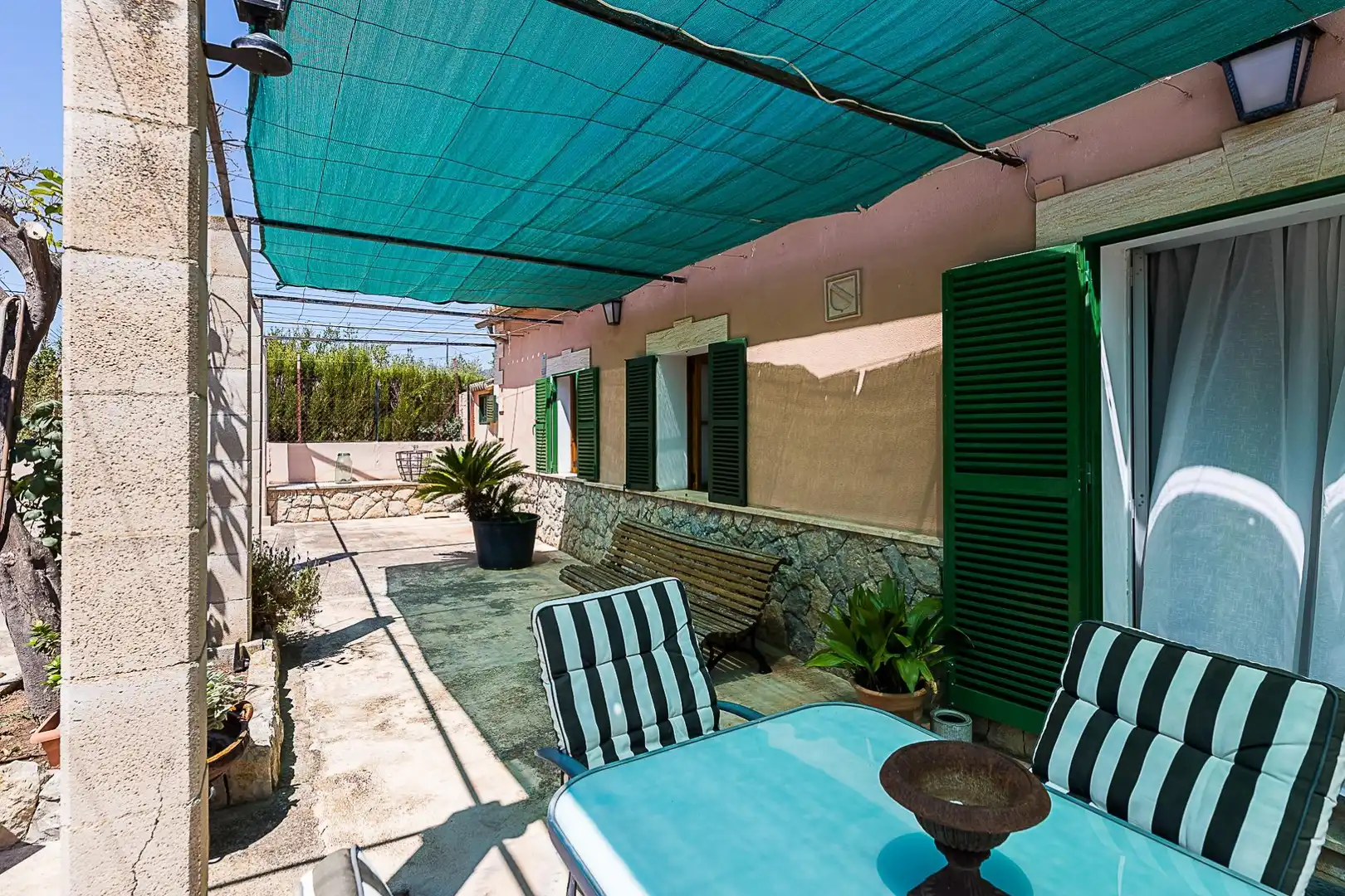 Terraza de Casa o chalet en venta en  Palma de Mallorca con Aire acondicionado, Jardín privado y Terraza