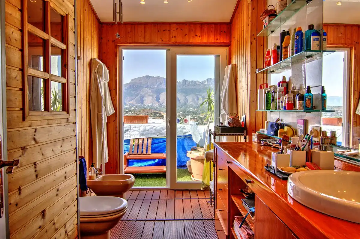 Baño de Dúplex en venta en Altea con Aire acondicionado, Calefacción y Jardín privado