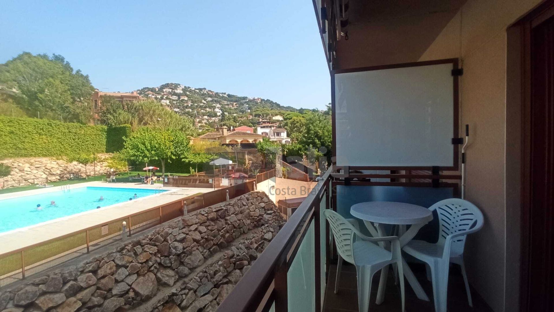Swimming pool of Apartment for sale in Lloret de Mar  with Air Conditioner, Heating and Furnished
