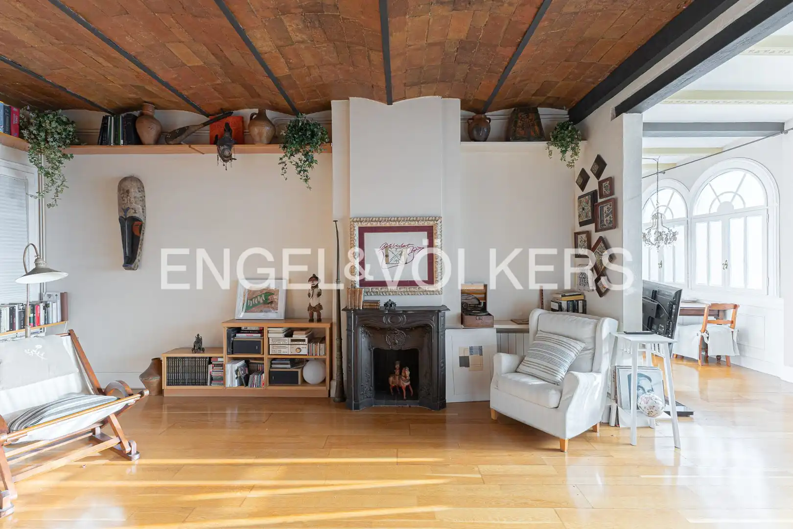 Sala de estar de Piso en venta en Eixample