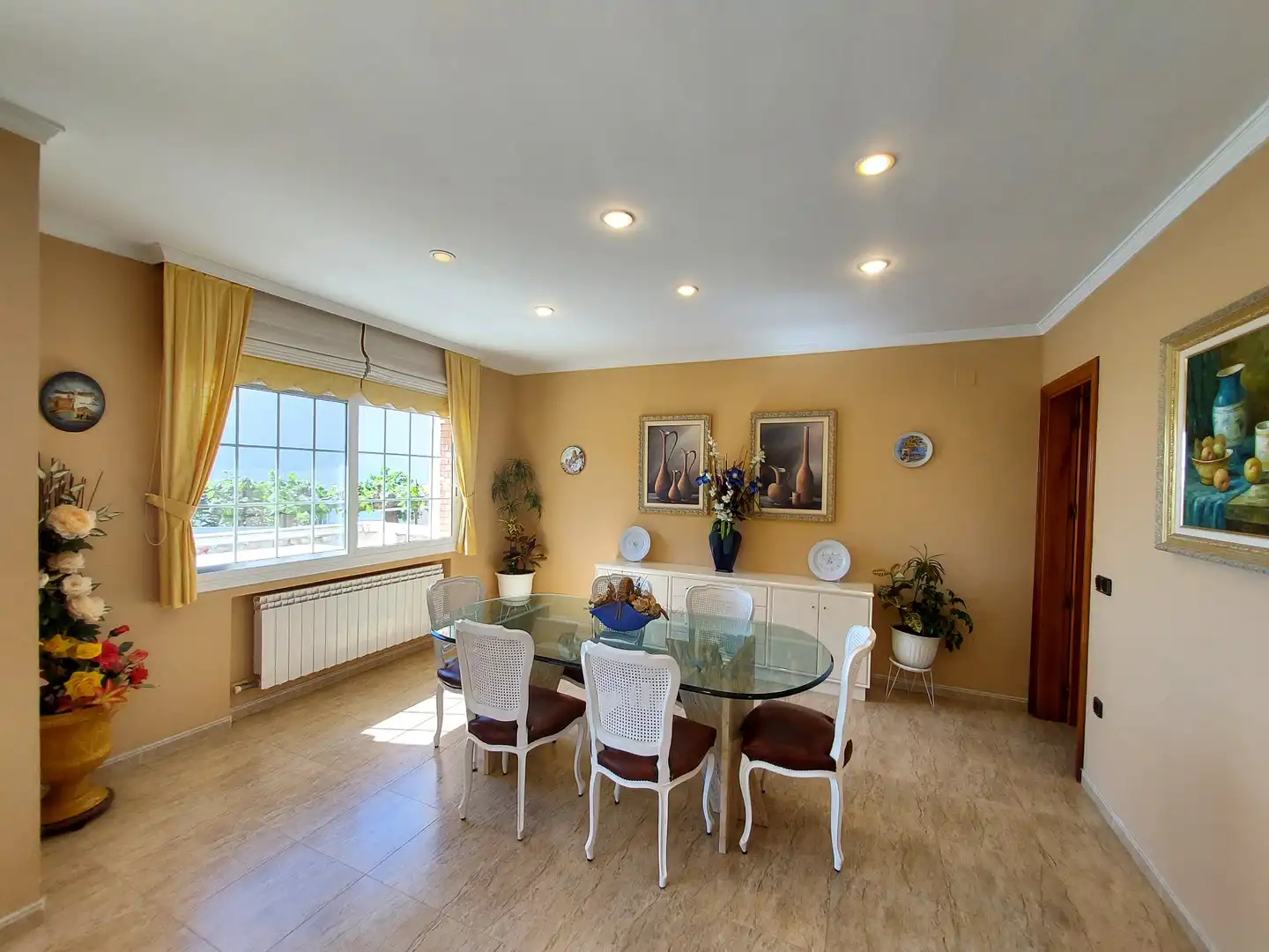 Dining room of Houses for sale in El Vendrell  with Heating, Private garden and Terrace