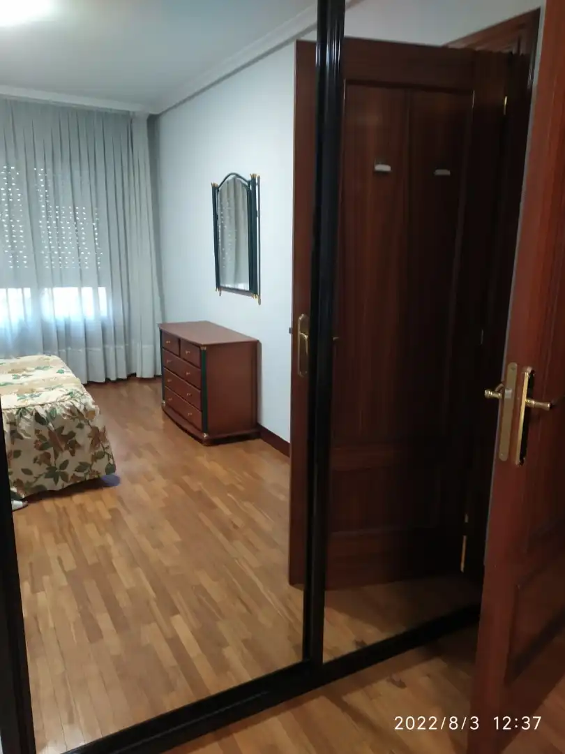 Bedroom of Flat for rent in Medina de Pomar  with Heating, Parquet flooring and Terrace