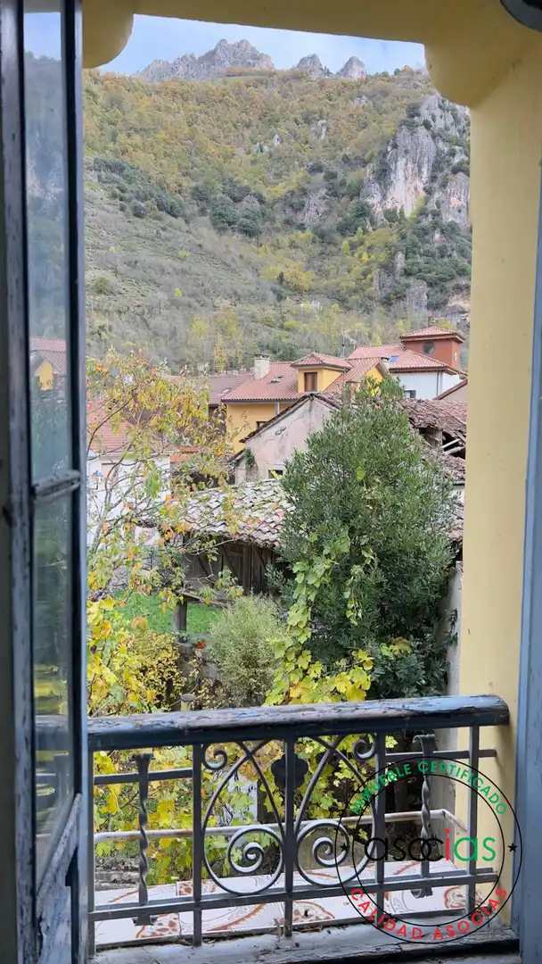 Vista exterior de Pis en venda en Somiedo amb Calefacció, Moblat i Balcó