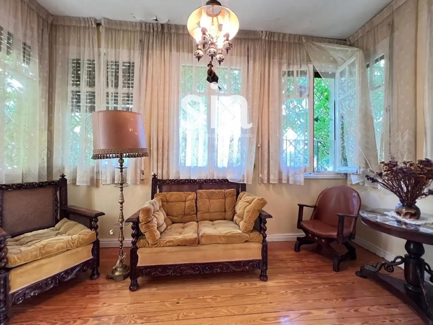 Wohnzimmer von Haus oder Chalet zum Verkauf in Vitoria - Gasteiz mit Heizung, Privatgarten und Terrasse