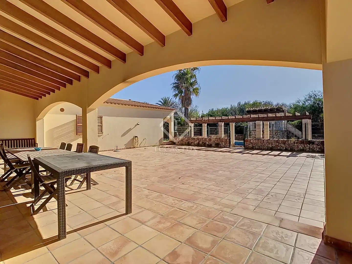 Vista exterior de Casa o xalet en venda en Sant Lluís amb Aire condicionat, Calefacció i Terrassa