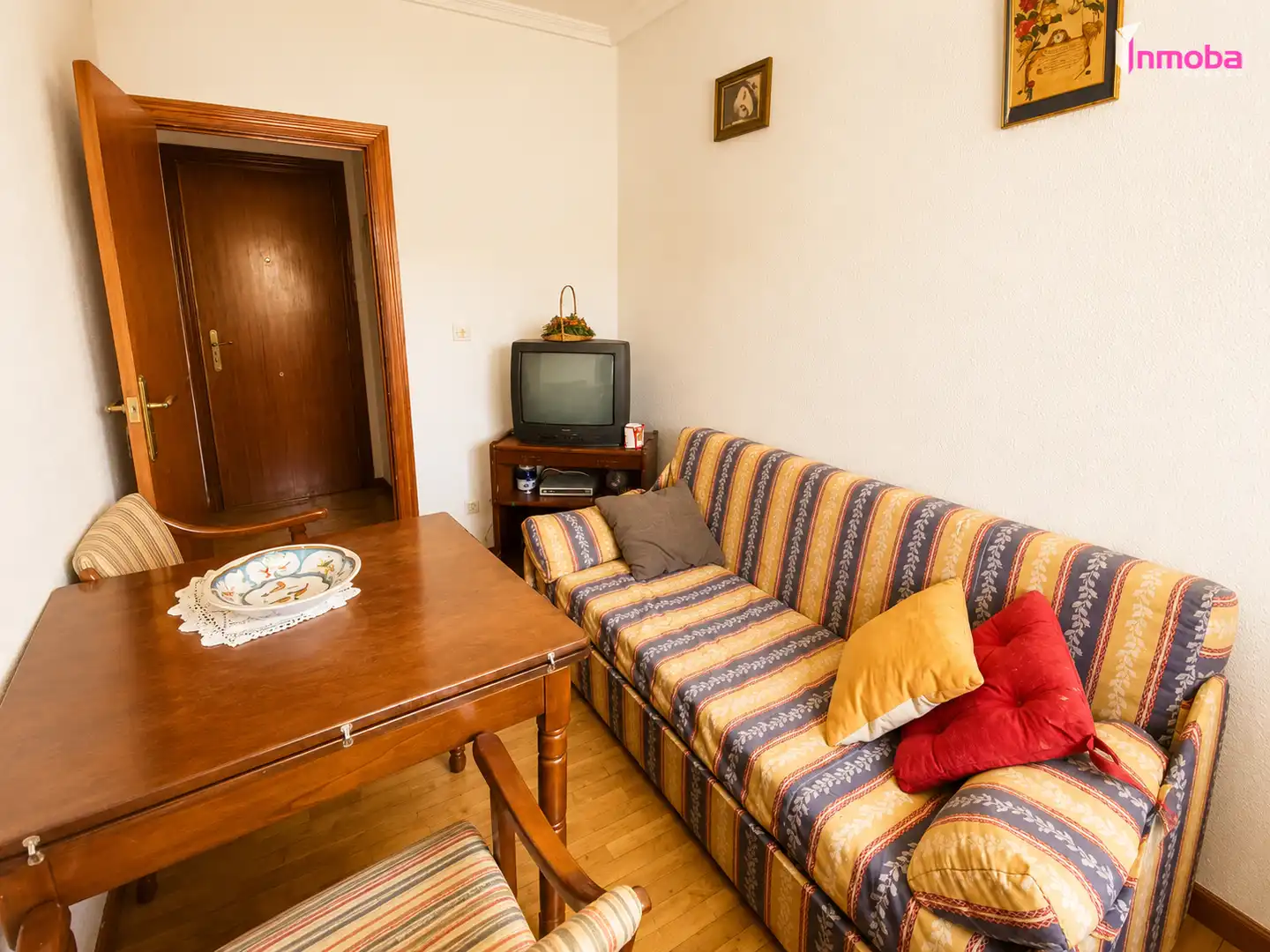 Sala de estar de Piso en venta en Aranda de Duero con Calefacción y Terraza