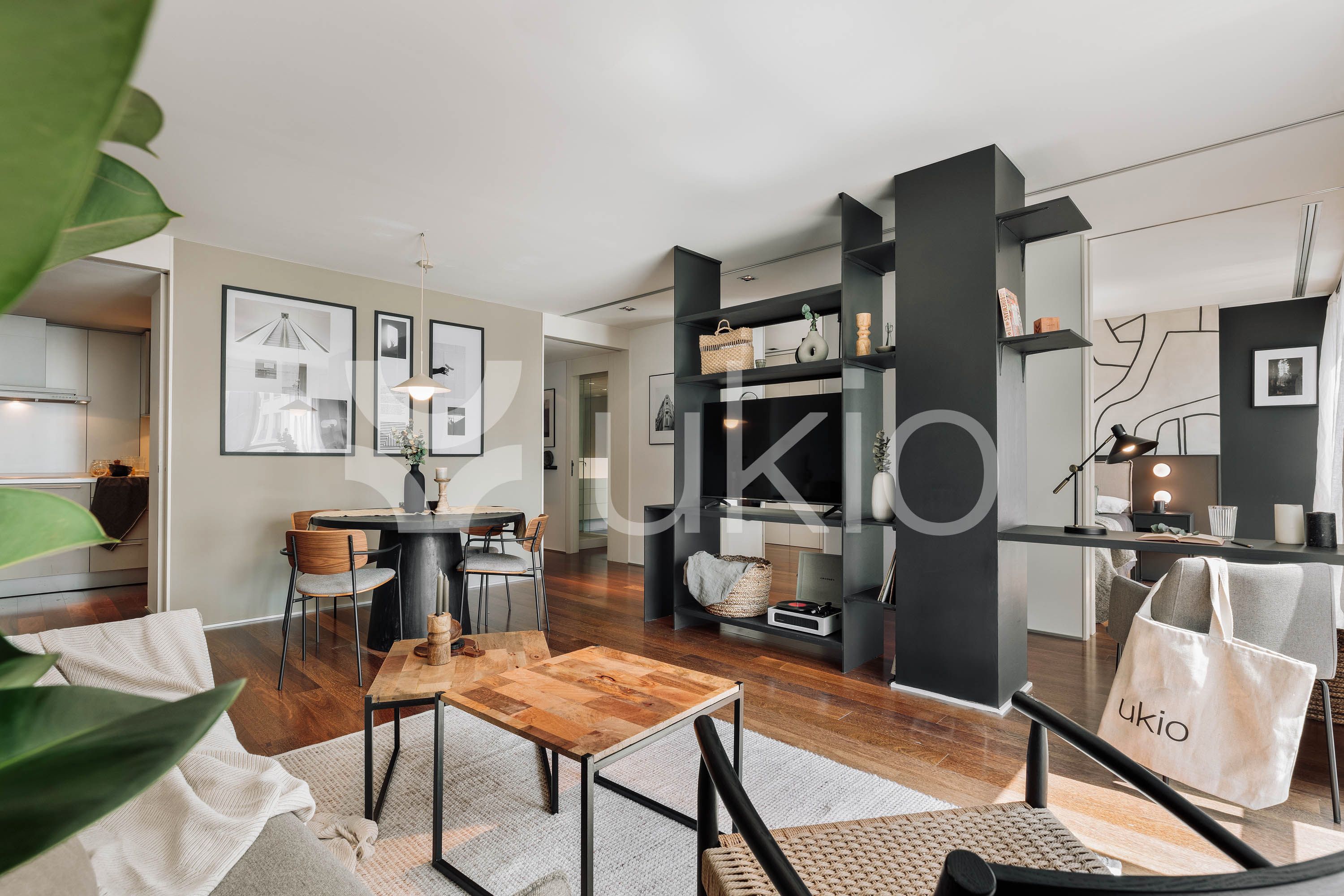 Living room of Apartment to rent in  Barcelona Capital  with Air Conditioner, Heating and Furnished