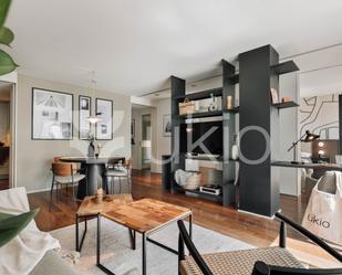 Living room of Apartment to rent in  Barcelona Capital  with Air Conditioner, Heating and Furnished