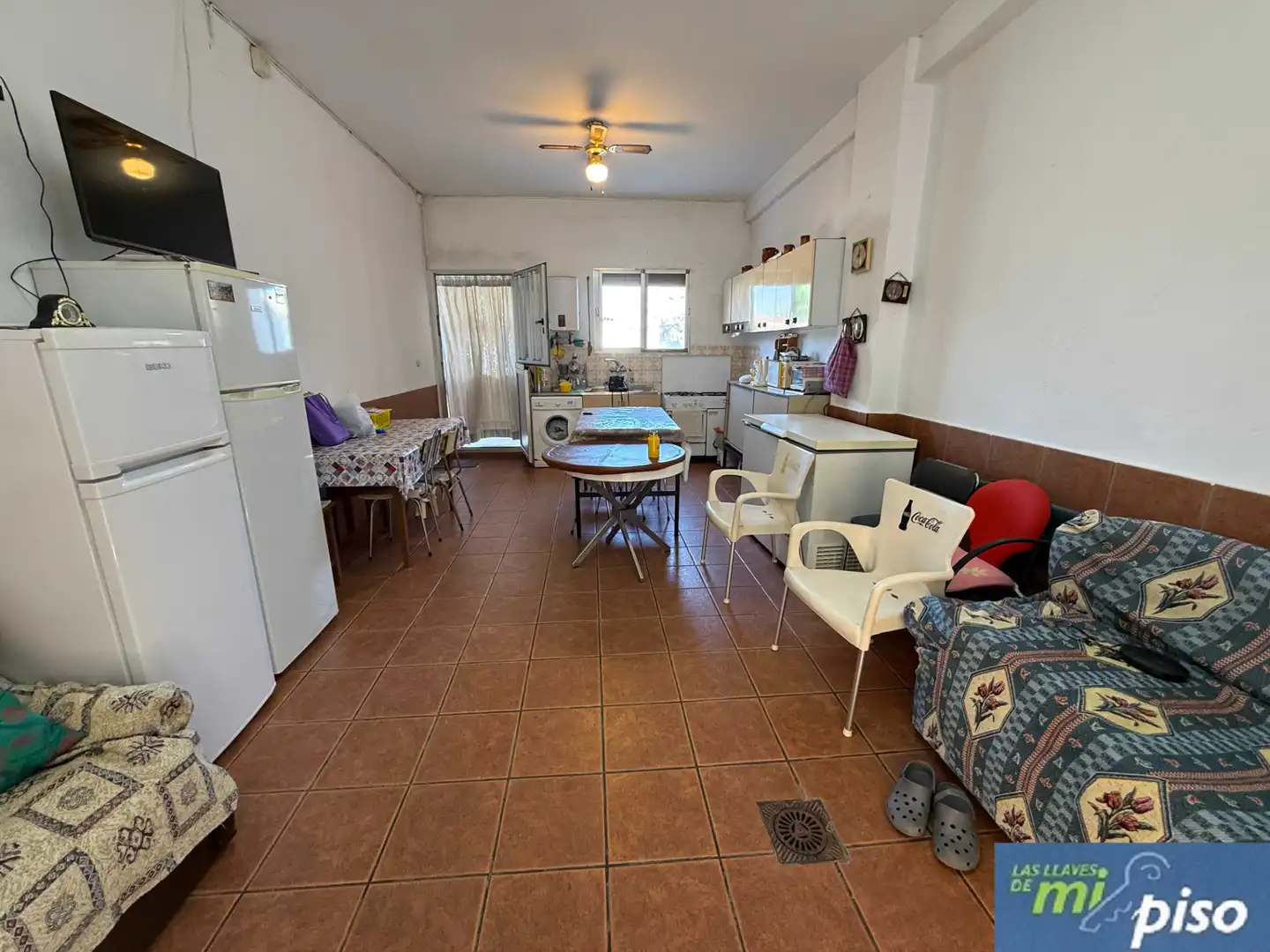 Cocina de Casa o chalet en venta en Pollos con Calefacción, Jardín privado y Terraza