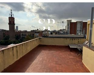 Terrace of Attic to rent in  Barcelona Capital  with Heating, Parquet flooring and Terrace