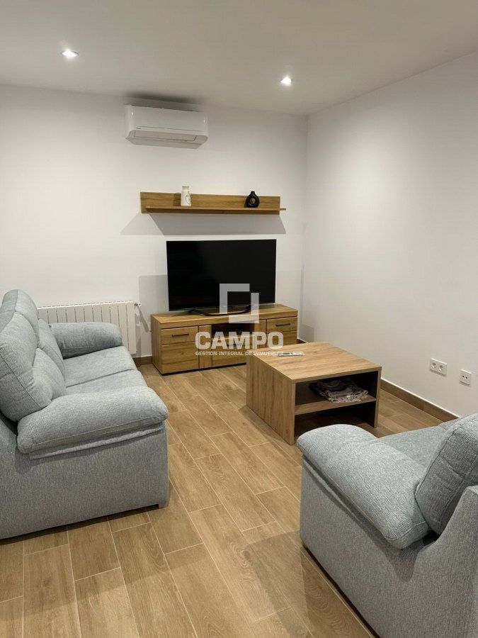 Living room of Flat to rent in  Albacete Capital  with Air Conditioner, Heating and Furnished