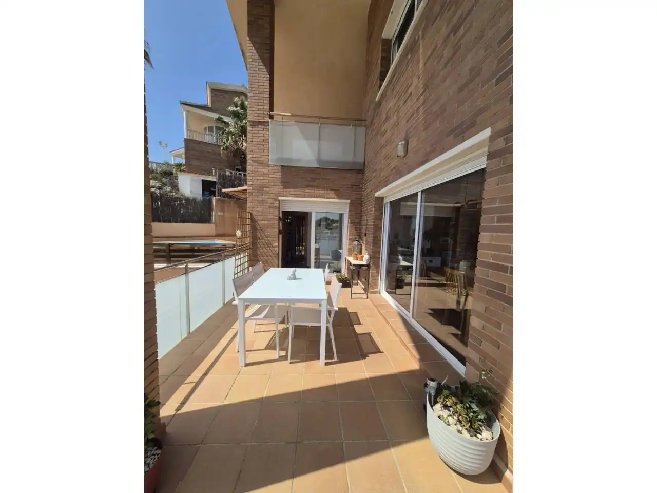 Terrassa de Casa o xalet en venda en Cubelles amb Terrassa i Piscina
