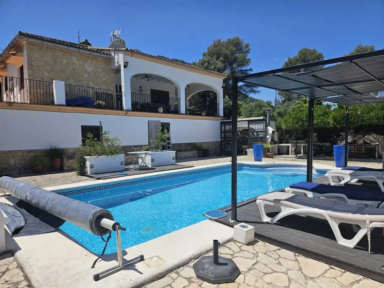 Maison rustique avec piscine à vendre à Xàtiva