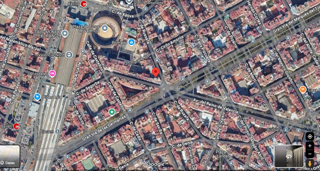 Vista exterior de Garaje en venta en  Valencia Capital