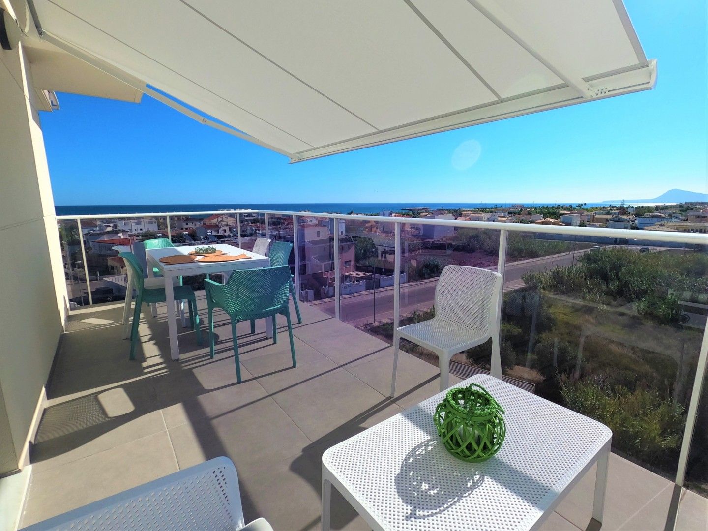Terraza de Apartamento de alquiler en Oliva con Aire acondicionado, Calefacción y Terraza