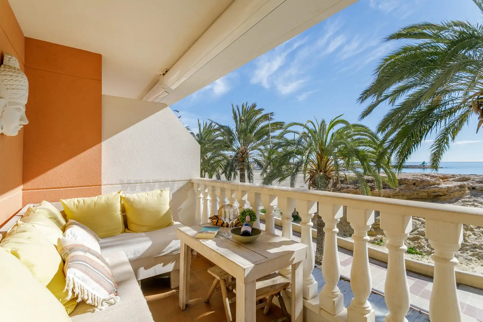 Balcony of Apartments for sale in El Campello  with Air Conditioner, Terrace and Furnished