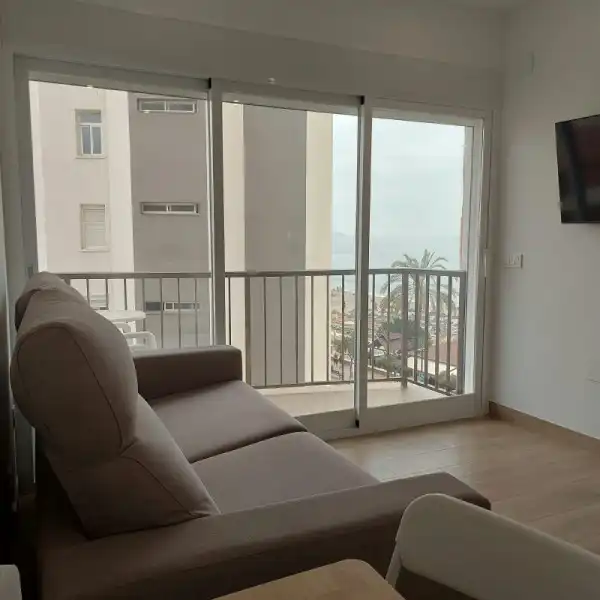 Terraza de Estudio de alquiler en Playa de los Boliches