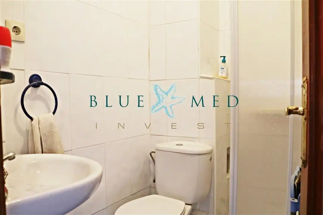 Bathroom of Flat for sale in Mazarrón  with Air Conditioner, Heating and Terrace