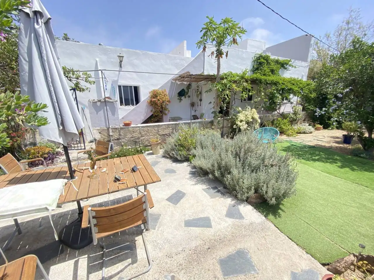 Terrassa de Finca rústica en venda en Fasnia amb Jardí privat, Terrassa i Moblat