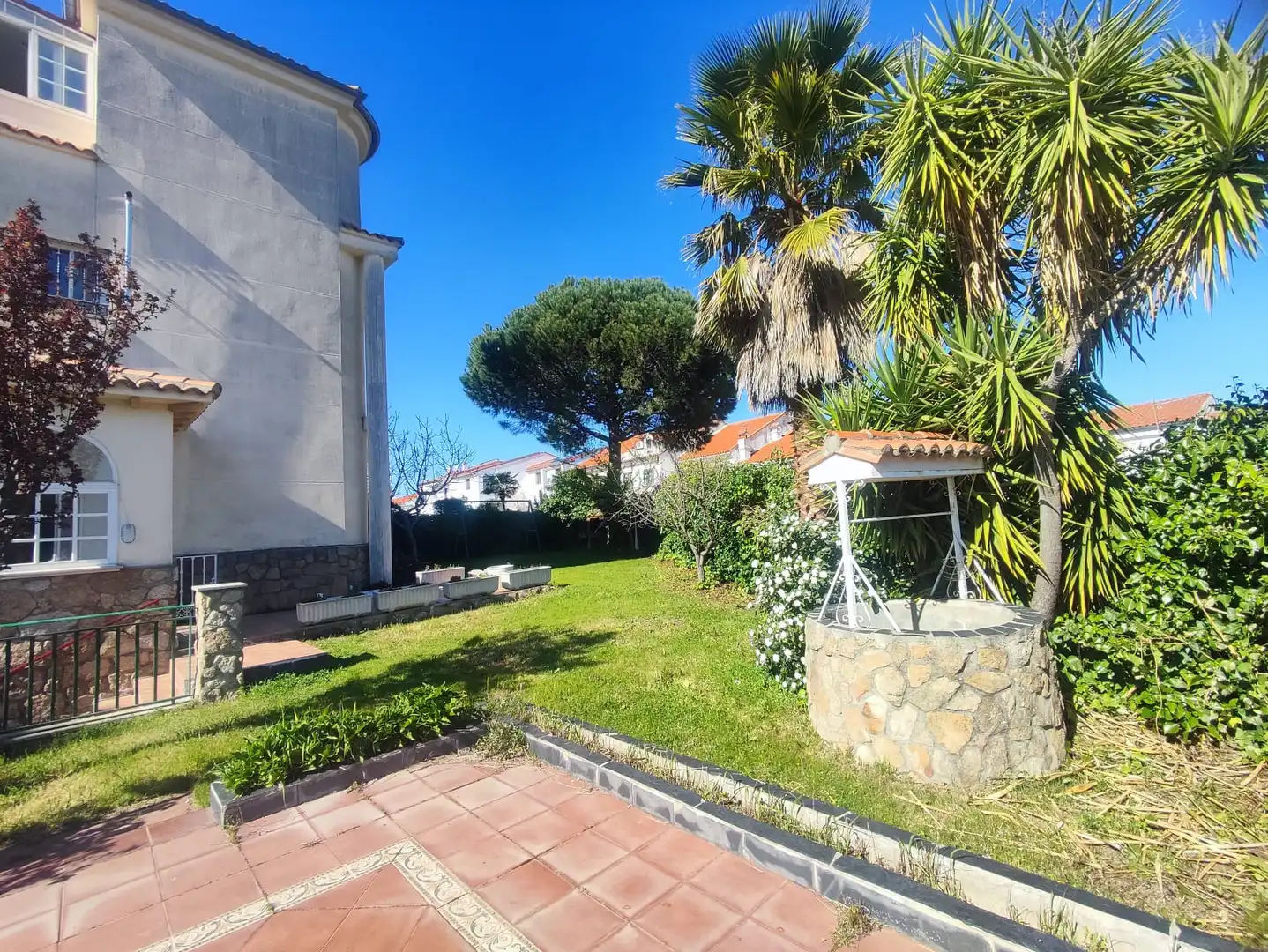 Garden of Houses for sale in Plasencia  with Air Conditioner, Heating and Terrace