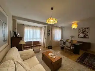 Wohnzimmer von Wohnung zum Verkauf in León Capital  mit Heizung, Parkett und Terrasse