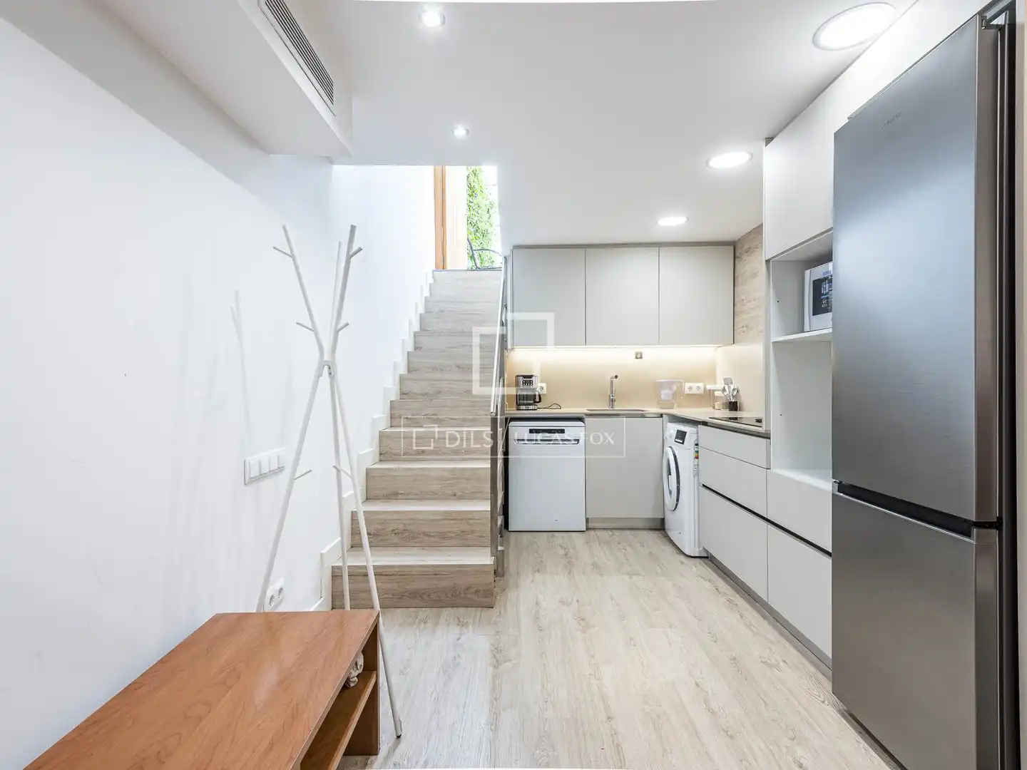 Cocina de Piso de alquiler en Sant Cugat del Vallès con Aire acondicionado, Jardín privado y Terraza
