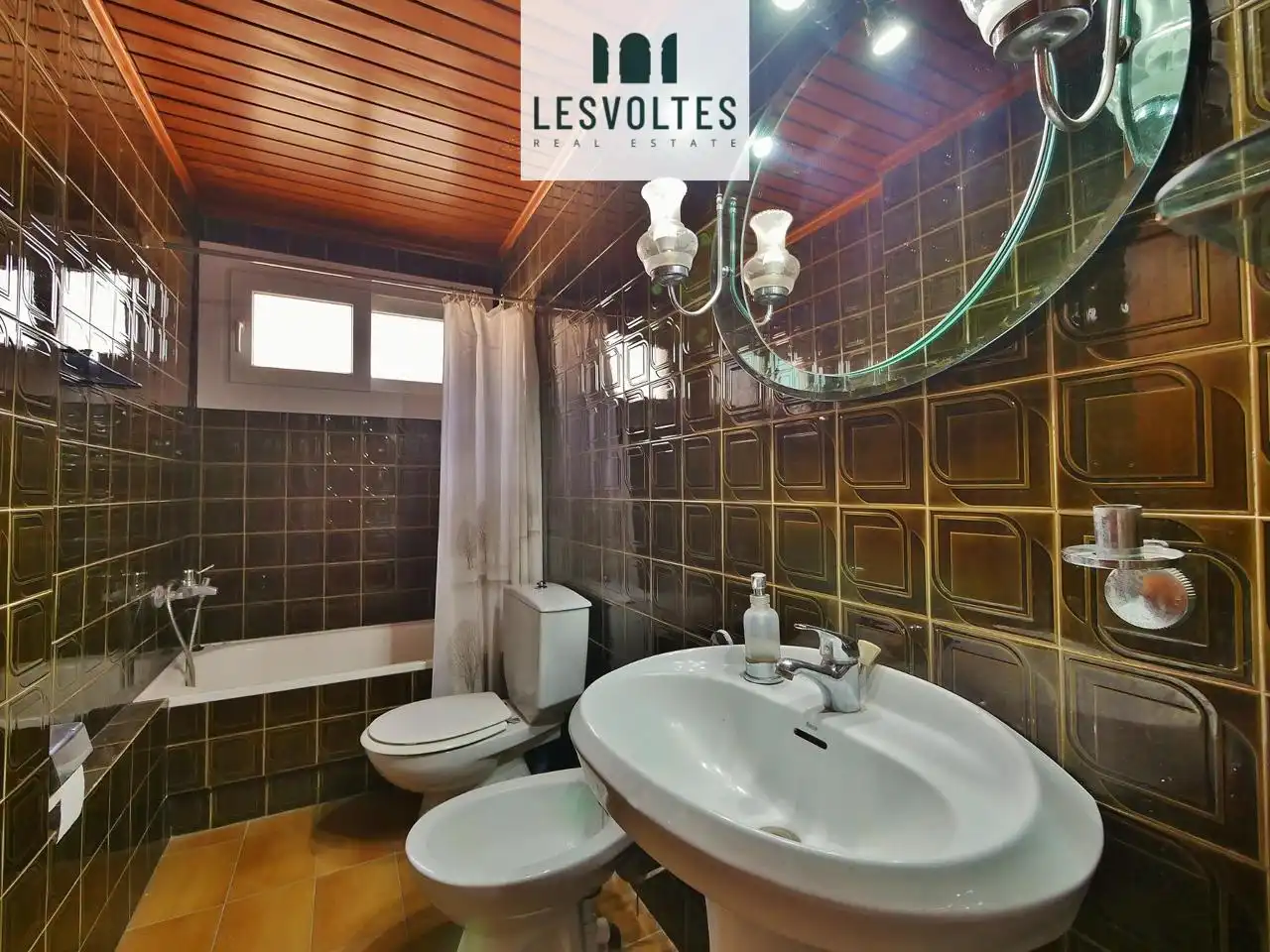 Badezimmer von Haus oder Chalet zum Verkauf in Palafrugell mit Klimaanlage, Heizung und Terrasse