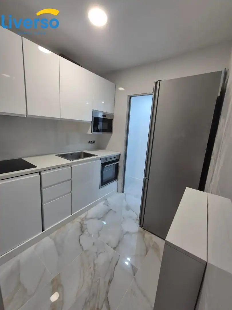 Kitchen of Flat for share in Burgos  with Furnished and Balcony