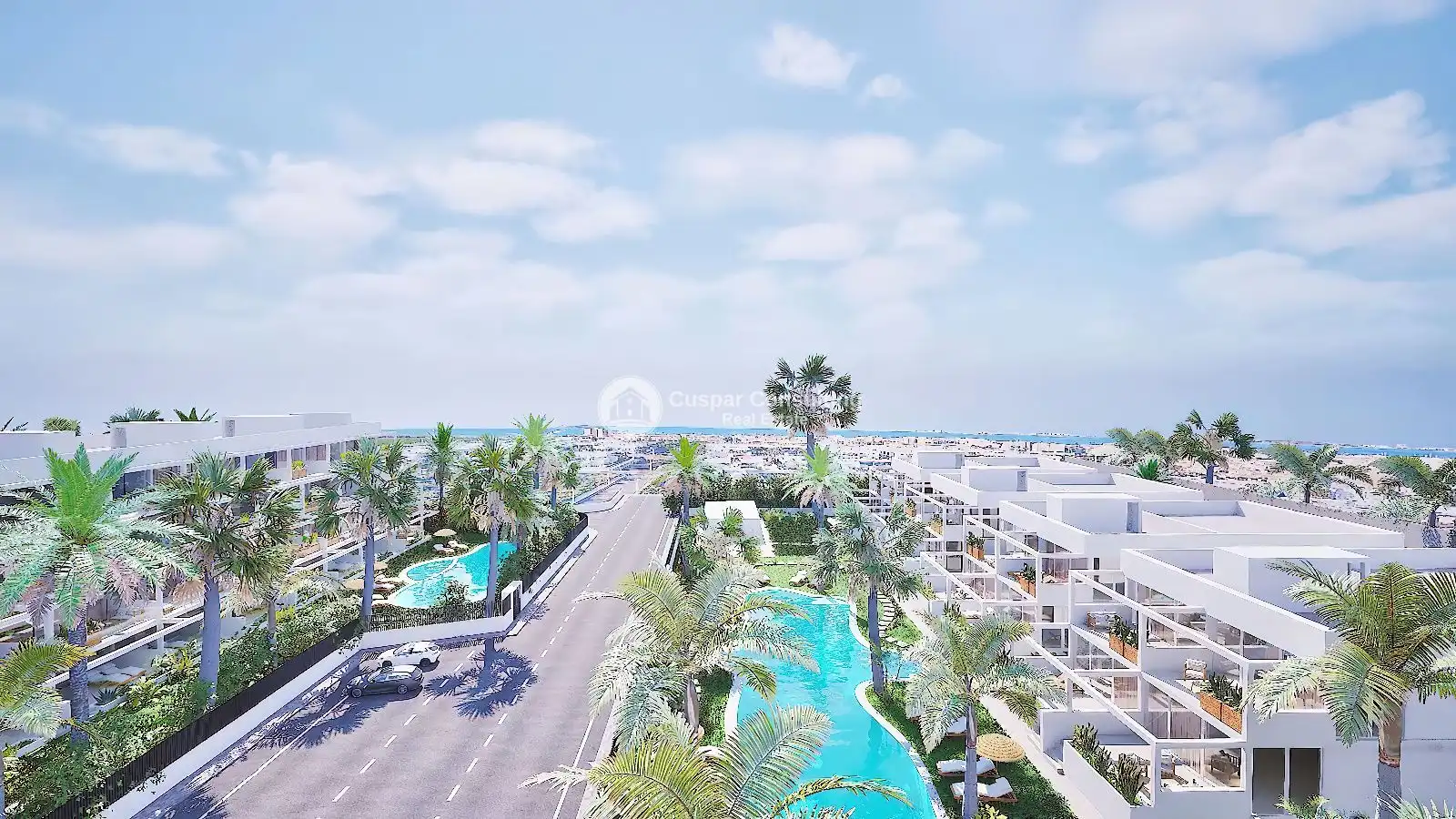 Vista exterior de Ático en venta en Cartagena con Calefacción, Terraza y Trastero