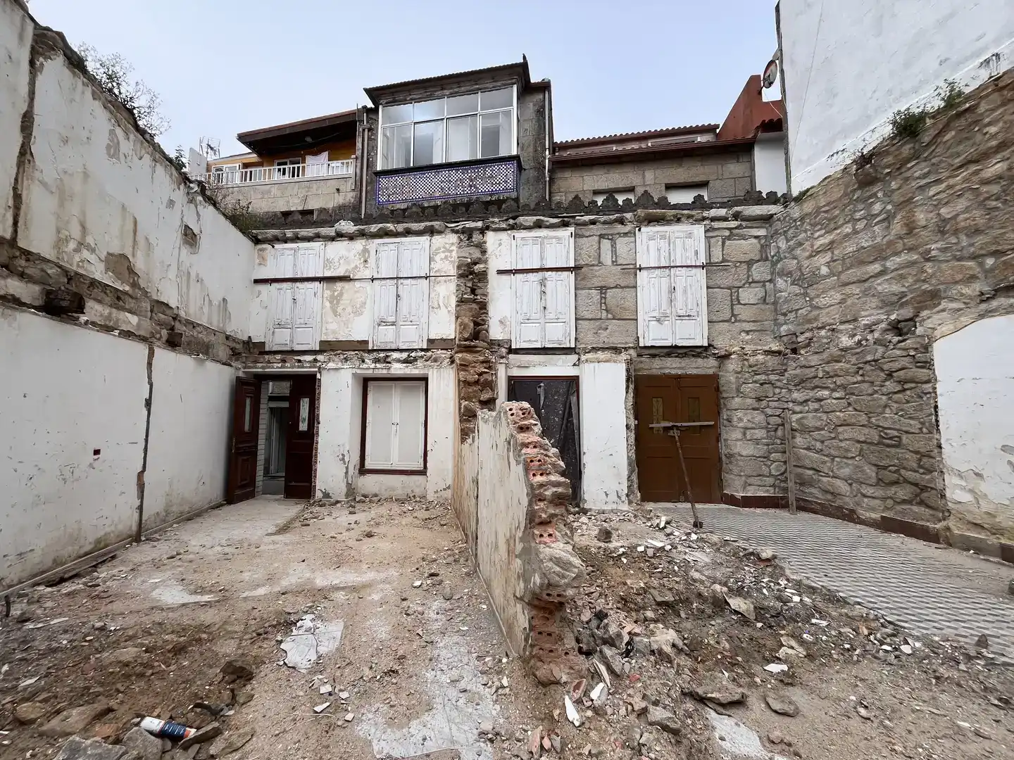 Vista exterior de Piso en venta en Baiona