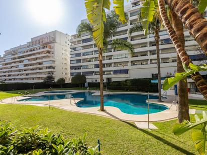 Exterior view of Flat for sale in Marbella  with Air Conditioner, Terrace and Community pool