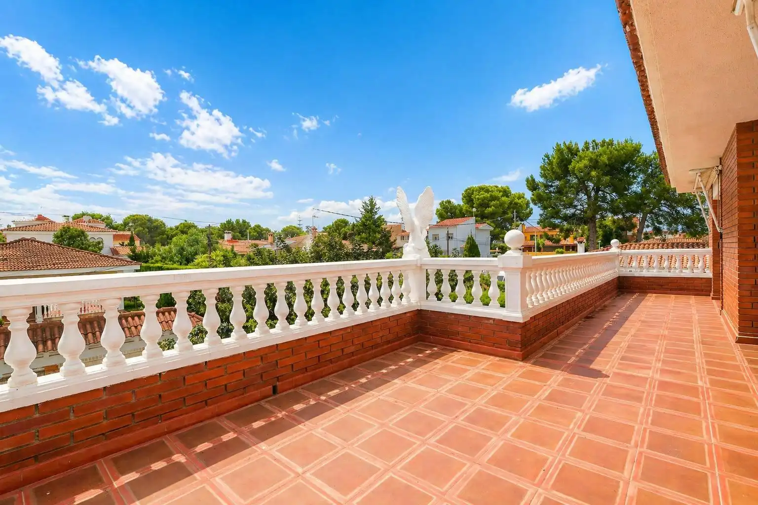 Terraza de Casa o chalet en venta en Mont-roig del Camp con Aire acondicionado, Calefacción y Jardín privado