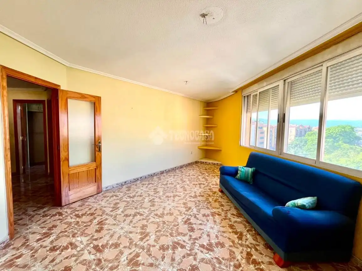 Sala de estar de Piso en venta en Murcia con Aire acondicionado, Calefacción y Balcón