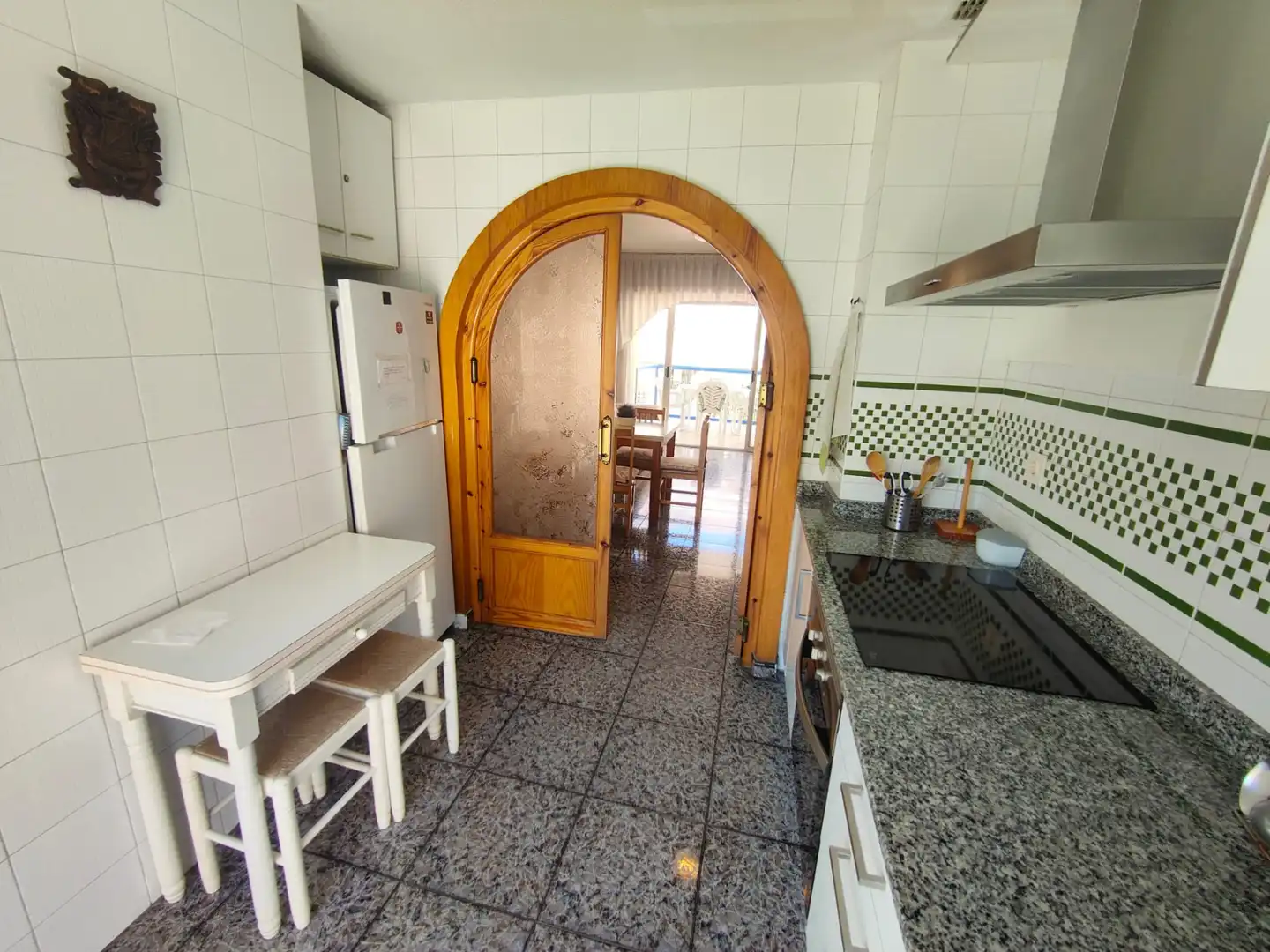 Kitchen of Flat for rent in Santa Pola  with Air Conditioner, Heating and Terrace
