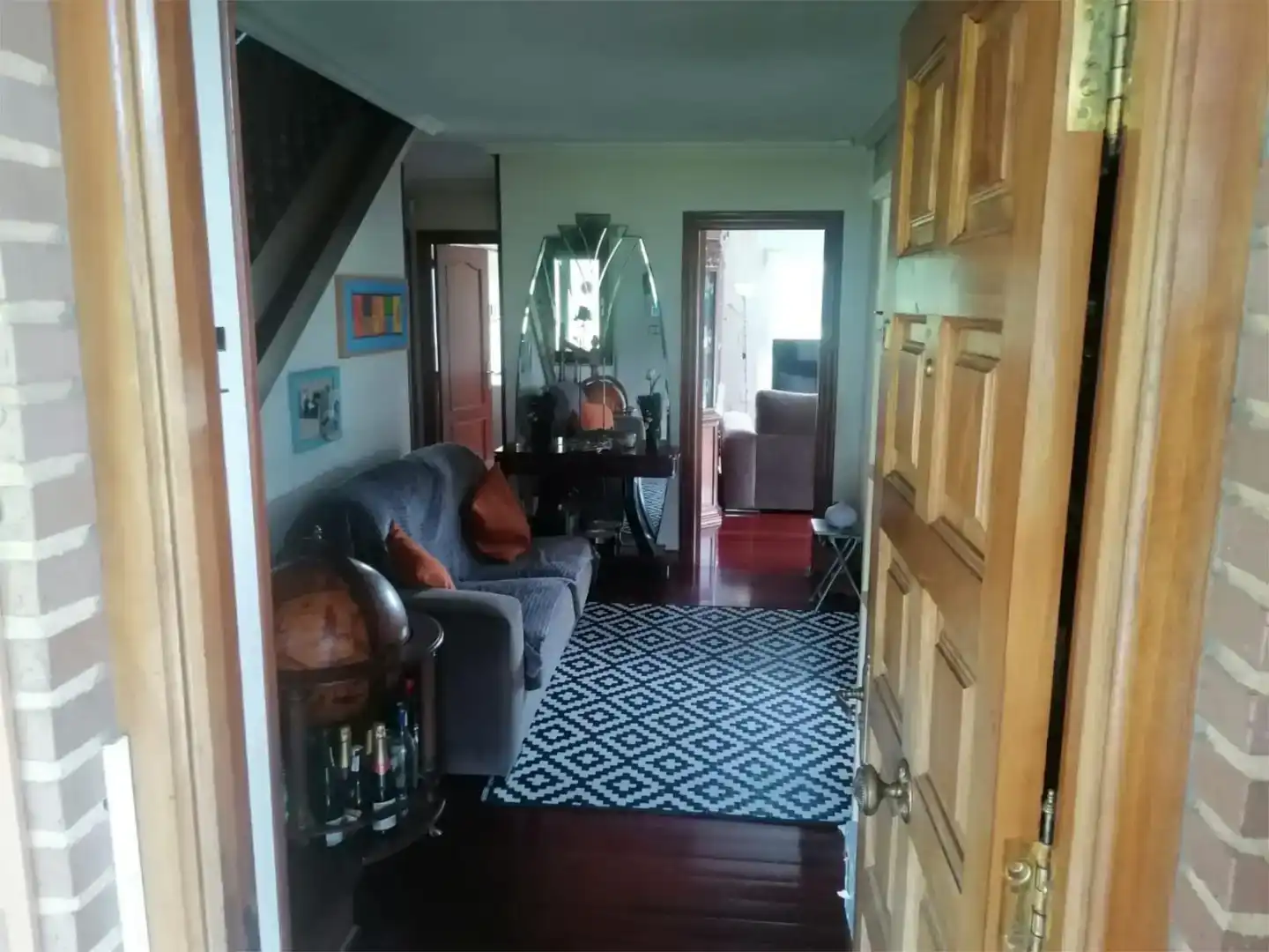 Sala d'estar de Finca rústica en venda en Puente Viesgo amb Aire condicionat i Balcó