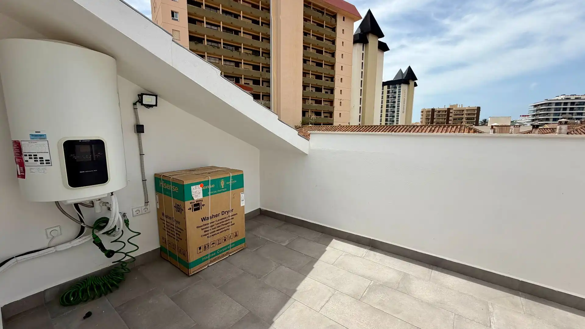 Balcony of Apartments for rent in Fuengirola  with Terrace and Furnished