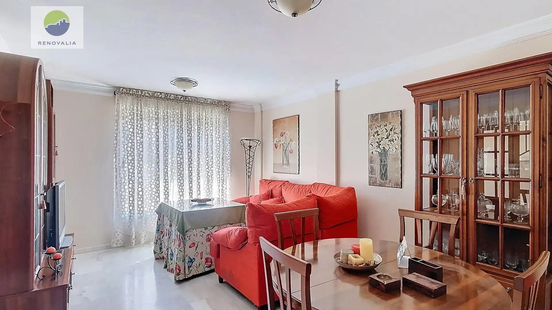 Sala de estar de Casa adosada en venta en Armilla con Calefacción