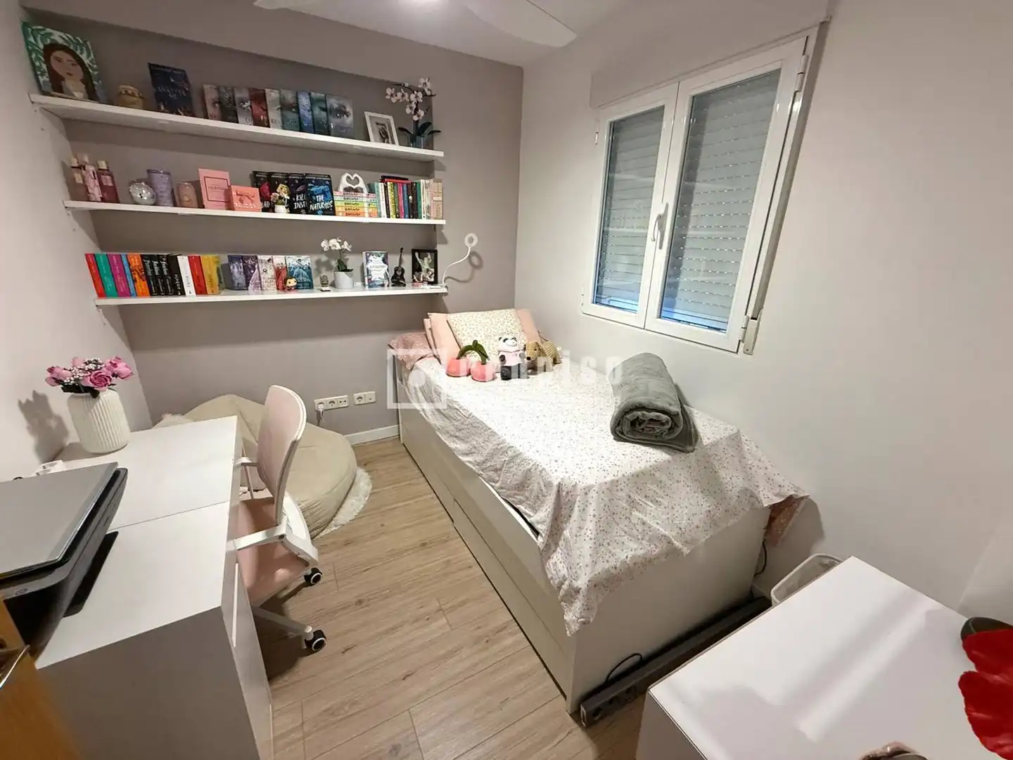 Schlafzimmer von Wohnung zum Verkauf in Madrid mit Klimaanlage, Heizung und Privatgarten