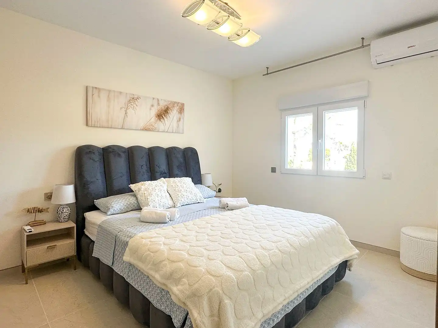 Dormitori de Casa o xalet en venda en Calpe / Calp amb Aire condicionat, Calefacció i Jardí privat