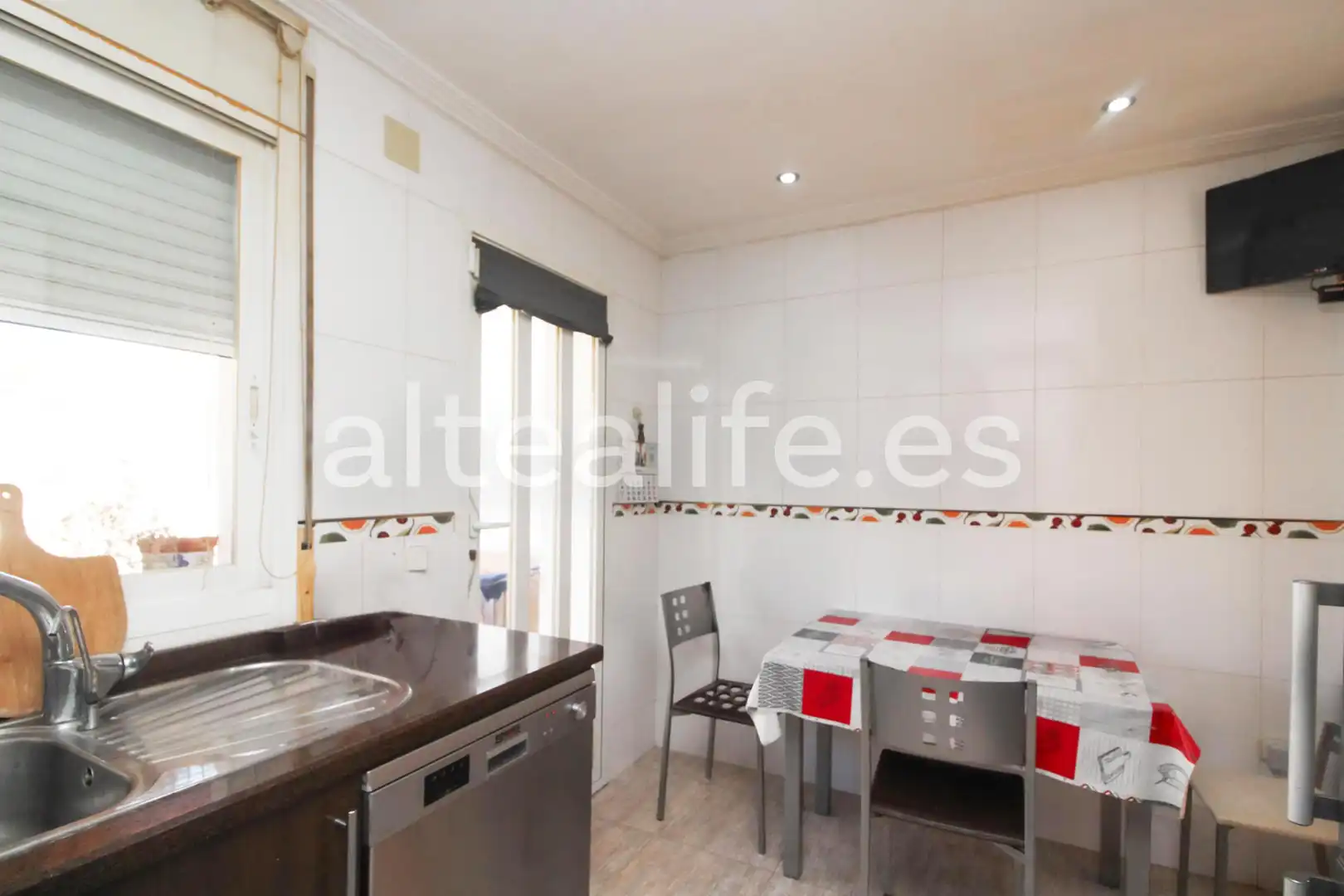 Cocina de Casa o chalet en venta en La Nucia con Aire acondicionado, Calefacción y Jardín privado