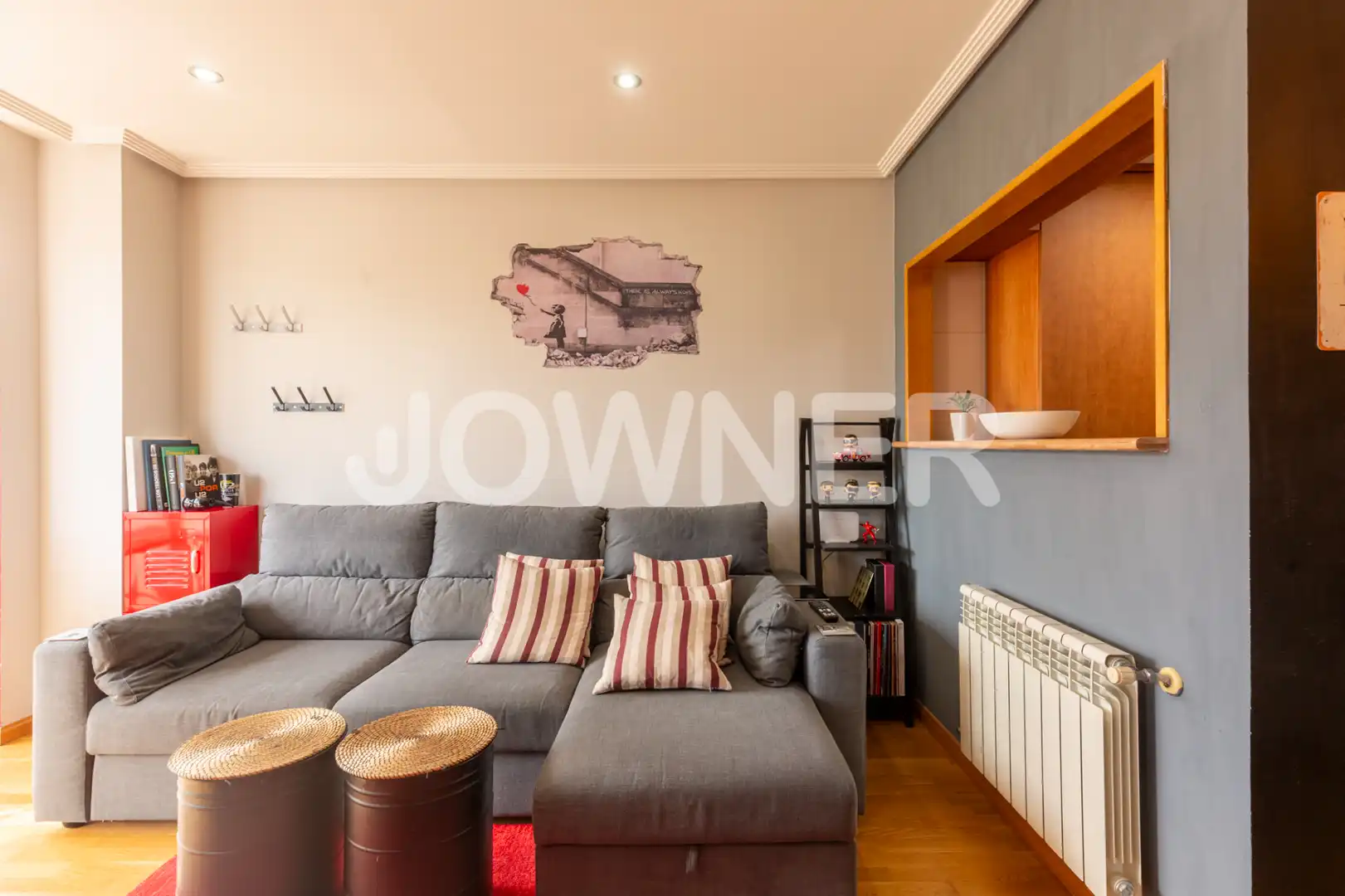 Sala de estar de Piso en venta en Madrid con Aire acondicionado, Amueblado y Horno