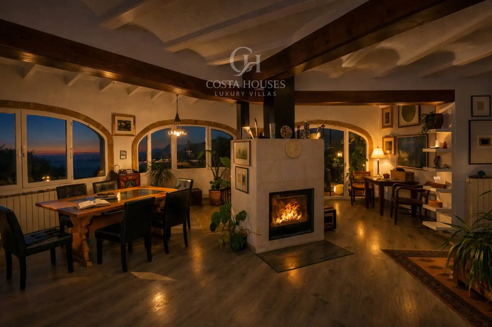 Dining room of Houses for sale in Jávea / Xàbia  with Heating, Private garden and Terrace