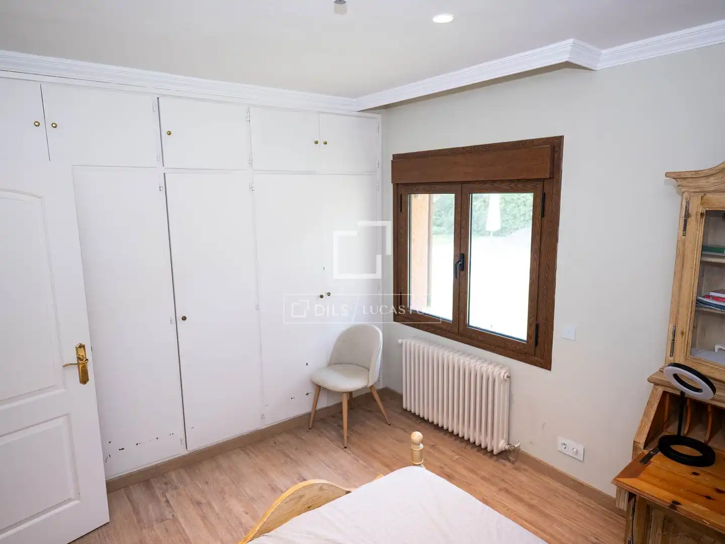 Bedroom of Houses for rent in Madrid  with Air Conditioner, Heating and Private garden
