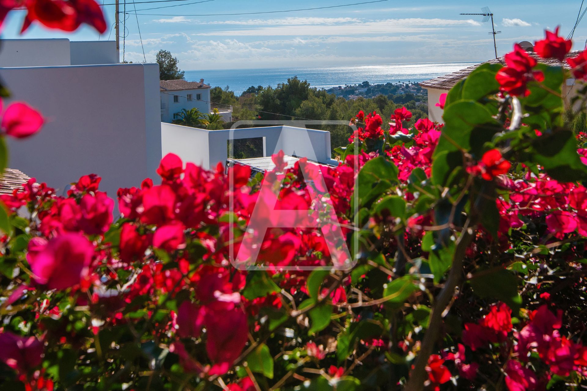 Exterior view of House or chalet for sale in Benissa  with Air Conditioner, Private garden and Terrace