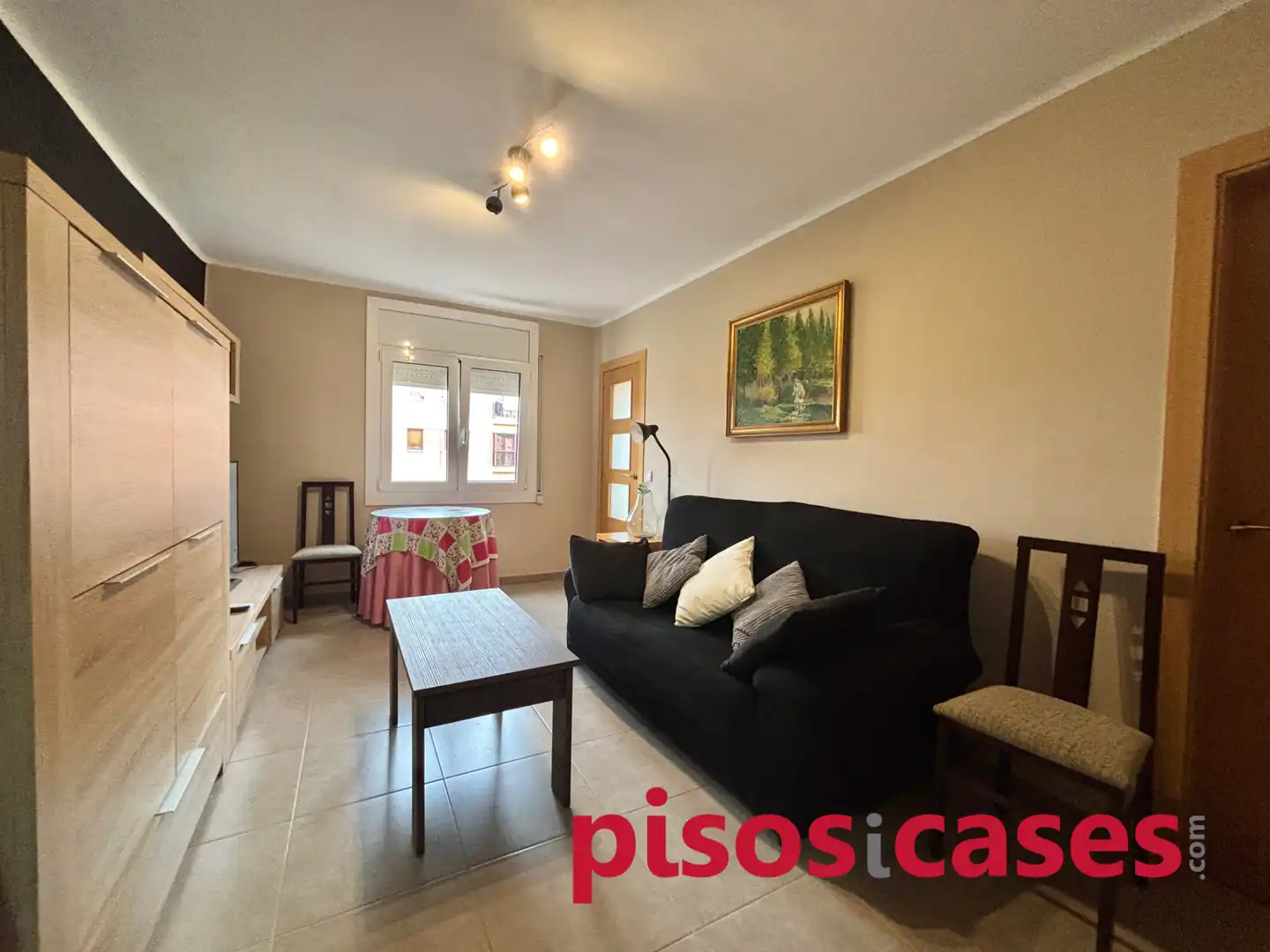 Sala d'estar de Pis en venda en Vic amb Forn