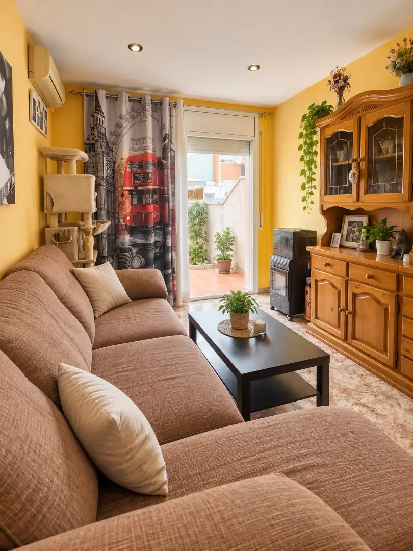 Sala de estar de Piso en venta en El Vendrell con Aire acondicionado, Calefacción y Terraza